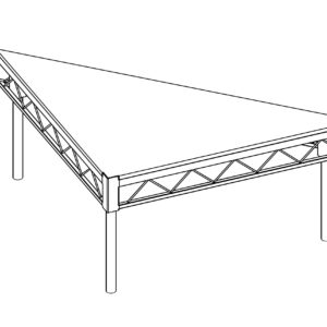 4’x4’ Triangle