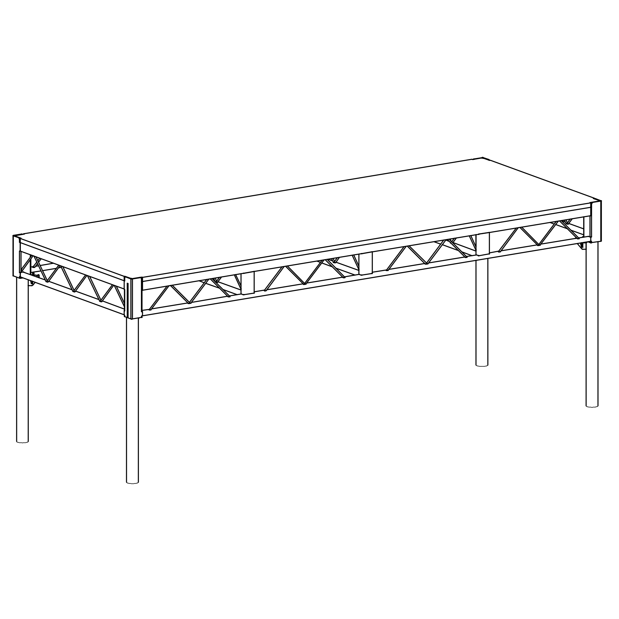 3’x8’ Stage Deck