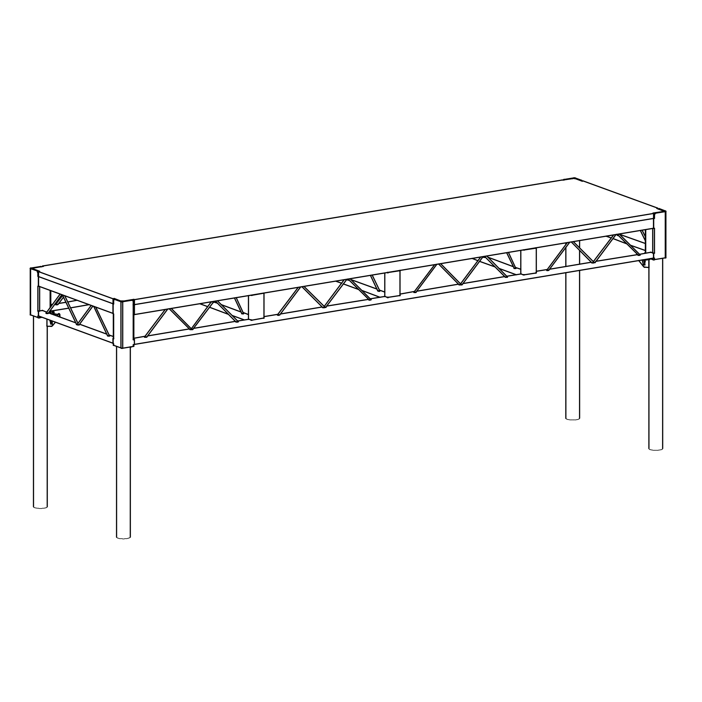 2’x8’ Stage Deck