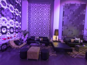 Custom Built Scenery: 130 West - Marketing Event