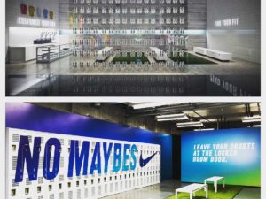 Custom Built Displays: Atomic Design - Nike