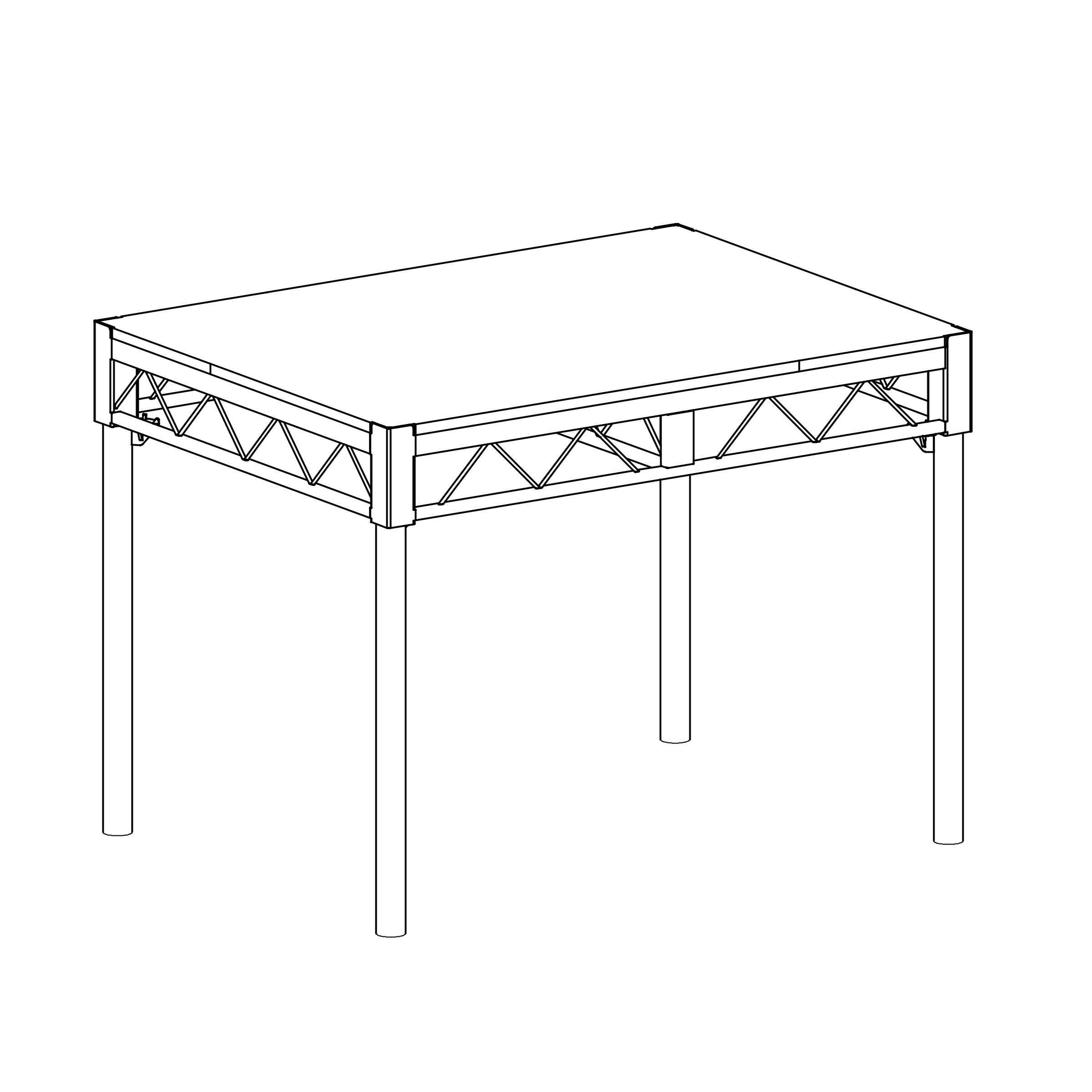 3’x4’ Stage Deck